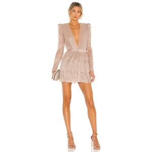 Sabina Musayev Women's Blush Carry Mini Dress  XS NWOT